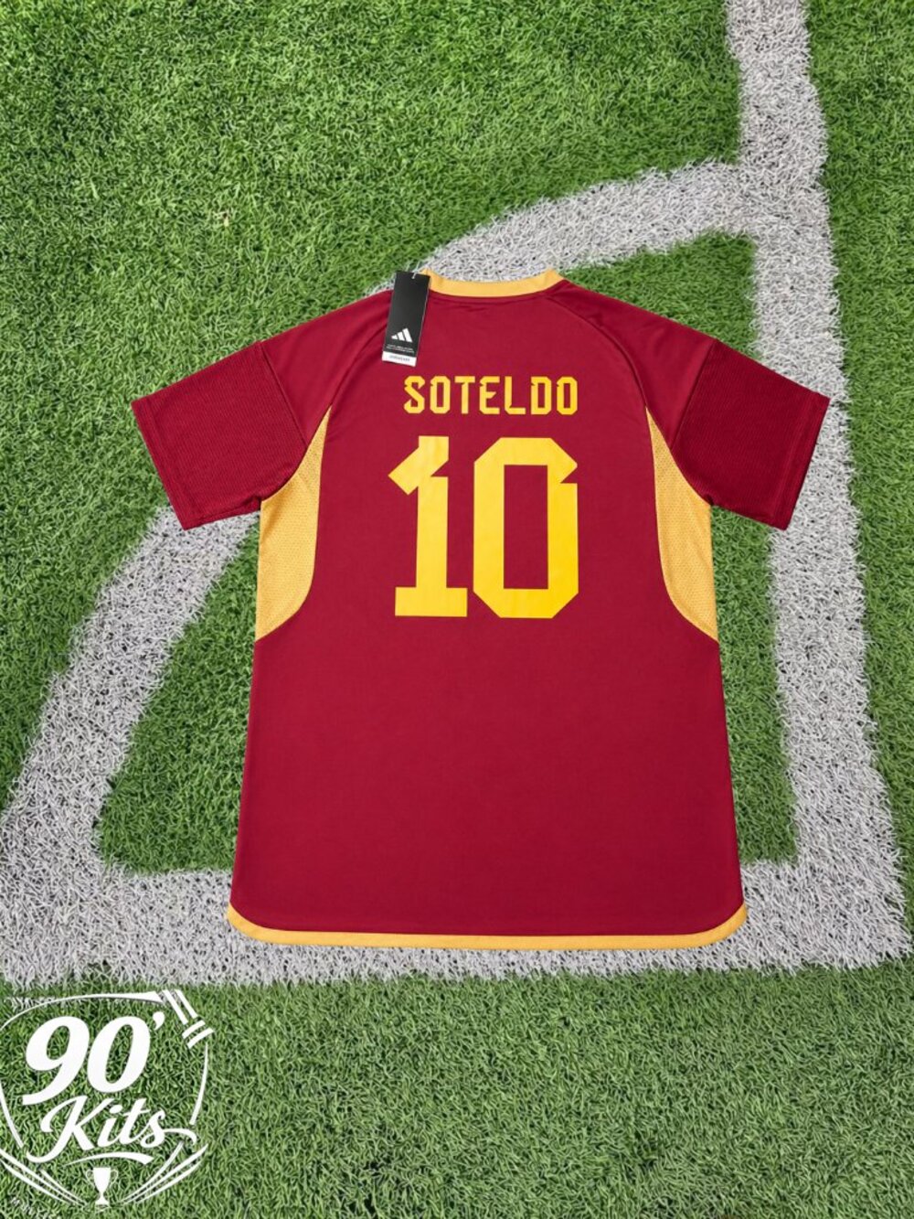 Venezuela #10 Yeferson Soteldo Home Soccer Jersey